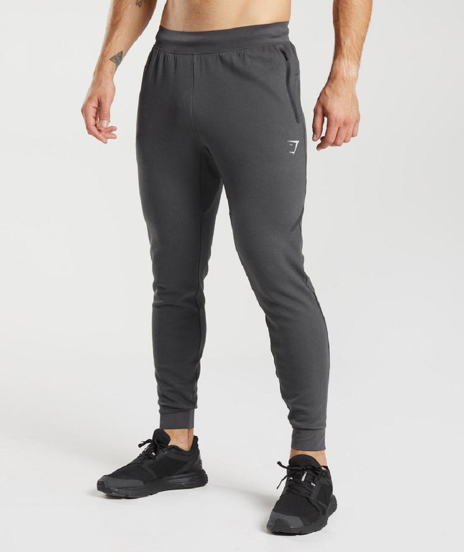 Pantalones Jogger Gymshark Apex Technical Hombre Negras Gris | CO 3747JPQ